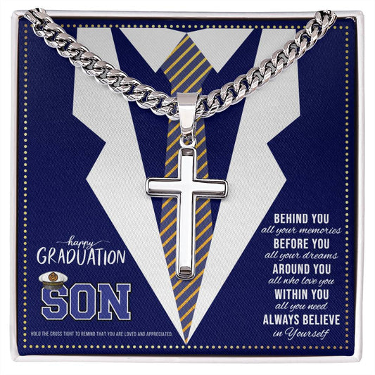 JGF Jewelry Gifts for Family Navy Boot Camp Graduation Gifts For Son