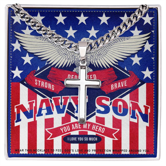 10 JGF Jewelry Gifts for Family US Navy Son Gifts For Men