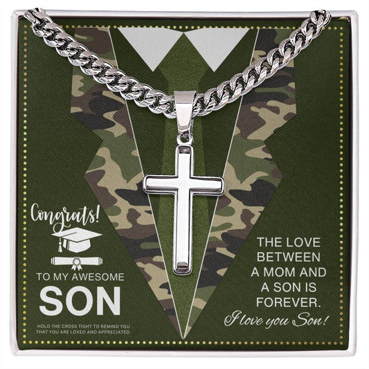 JGF Jewelry Gifts for Family Son Military Graduation Gifts for Men