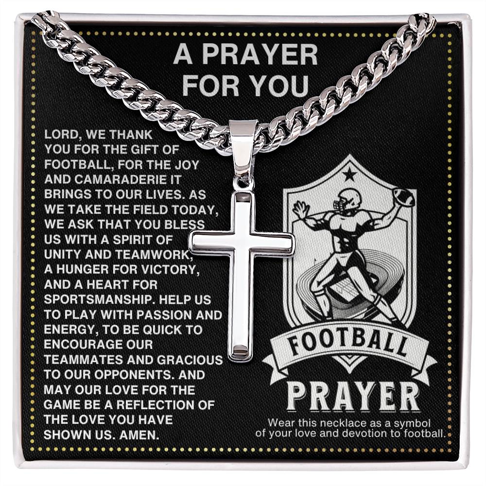 JGF Jewelry Gifts for Family Football Prayer