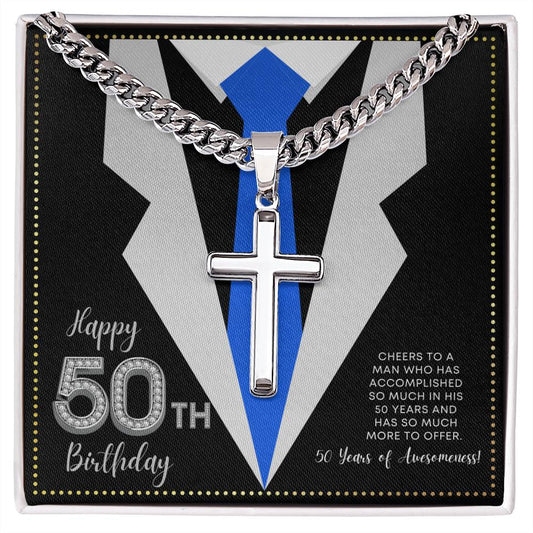 JGF Jewelry Gifts for Family 50 Year Birthday Gifts Ideas For Men