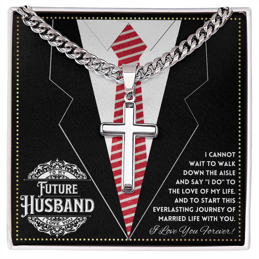 JGF Jewelry Gifts for Family To My Future Husband Message Card