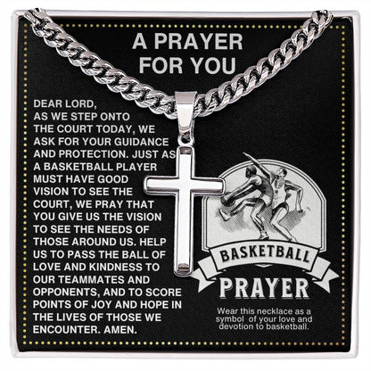 JGF Jewelry Gifts for Family Basketball Prayer