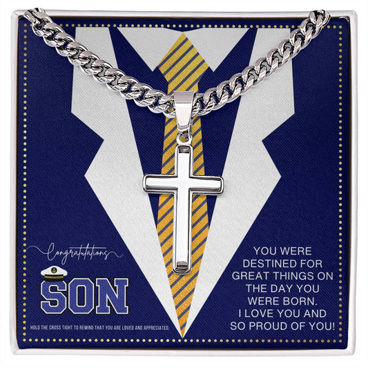 JGF Jewelry Gifts for Family US Navy Graduation Gifts For Son