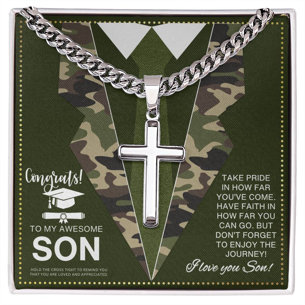 JGF Jewelry Gifts for Family Military Graduation Gifts for Him