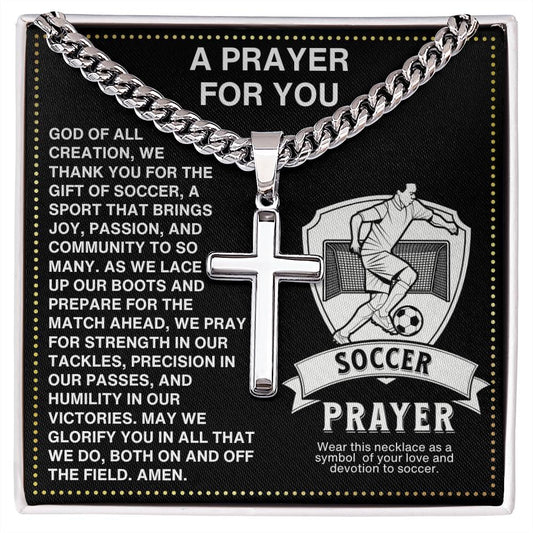 JGF Jewelry Gifts for Family Soccer Prayer