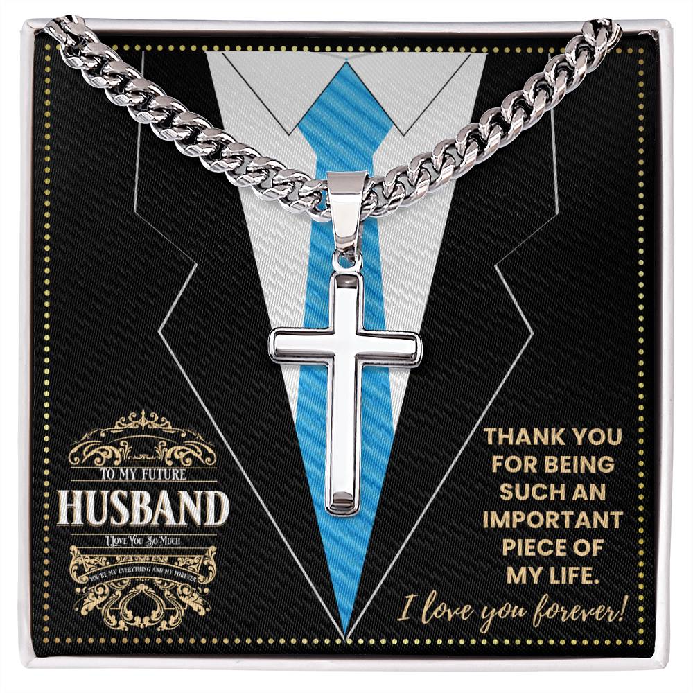 JGF Jewelry Gifts for Family To My Future Husband Necklace