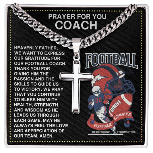 JGF Jewelry Gifts for Family Assistant Football Coach Appreciation Gift Ideas