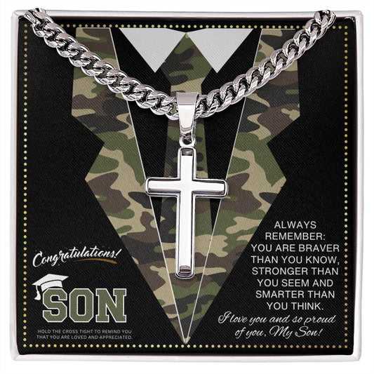 JGF Jewelry Gifts for Family  Army National Guard Graduation Gifts For Son