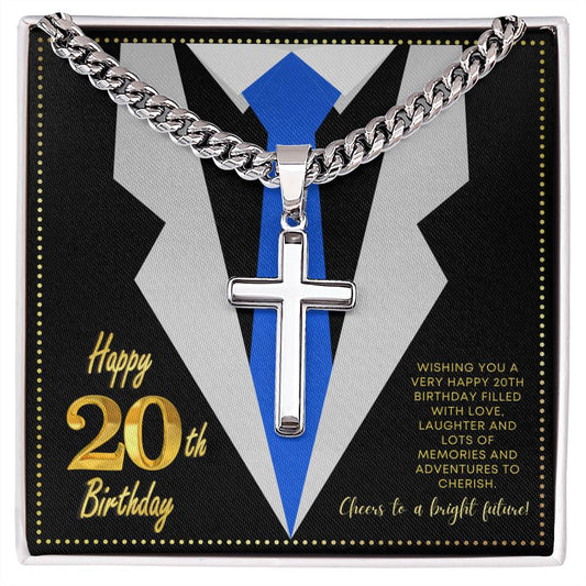 JGF Jewelry Gifts for Family 20th Birthday Gifts For Men