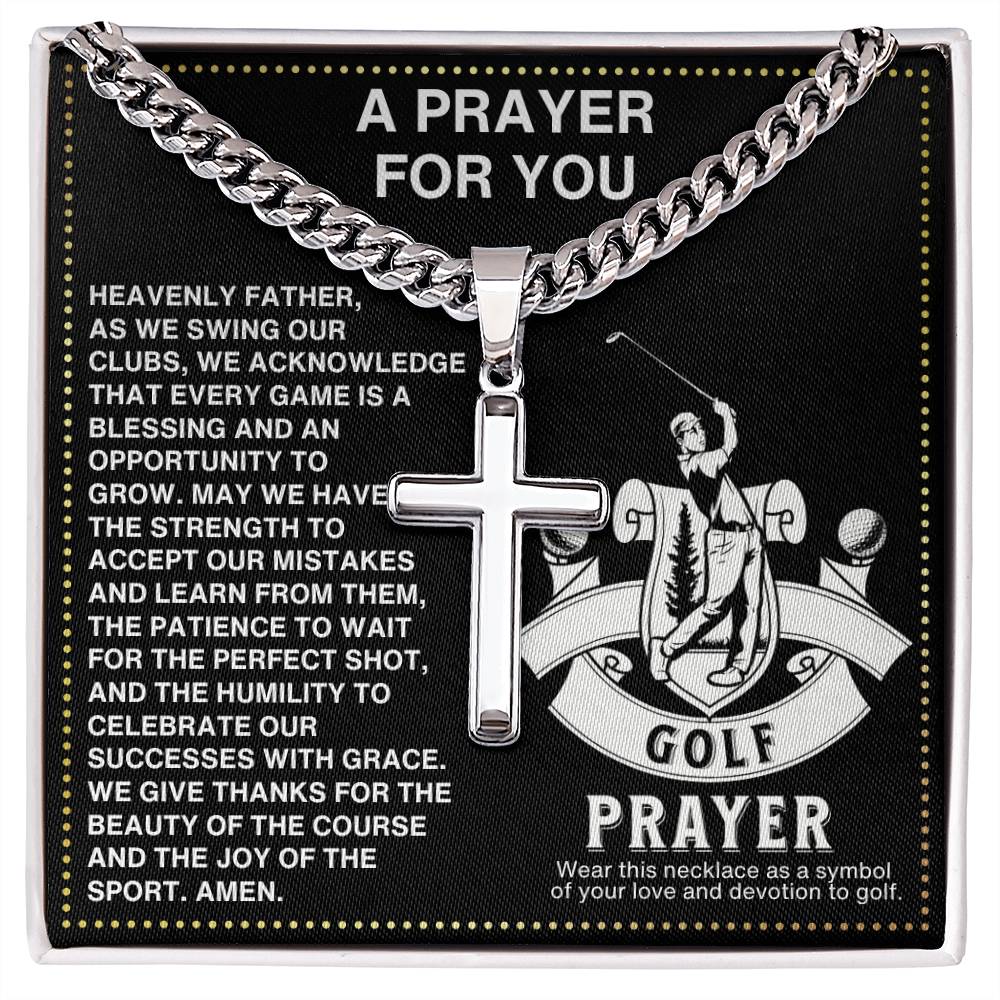 JGF Jewelry Gifts for Family Golf Prayer