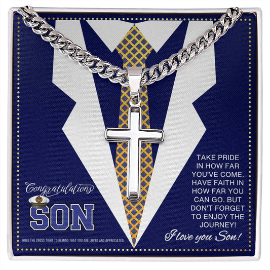JGF Jewelry Gifts for Family Navy Military Gifts For Son Graduation