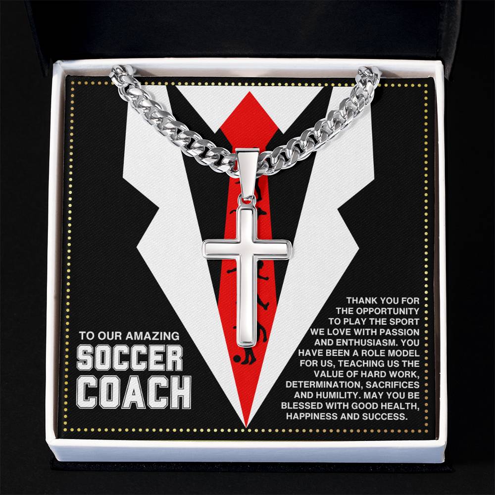 JGF Jewelry Gifts for Family Soccer Coach Gifts For Men From Team