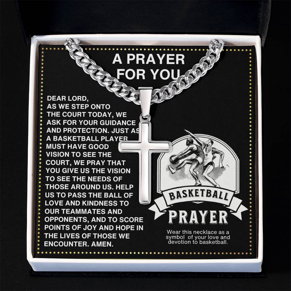 JGF Jewelry Gifts for Family Basketball Prayer