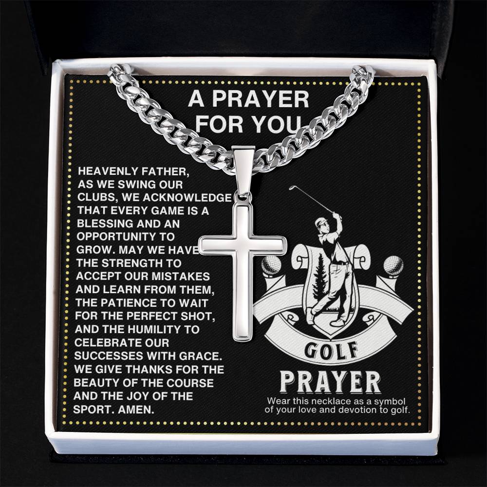 JGF Jewelry Gifts for Family Golf Prayer