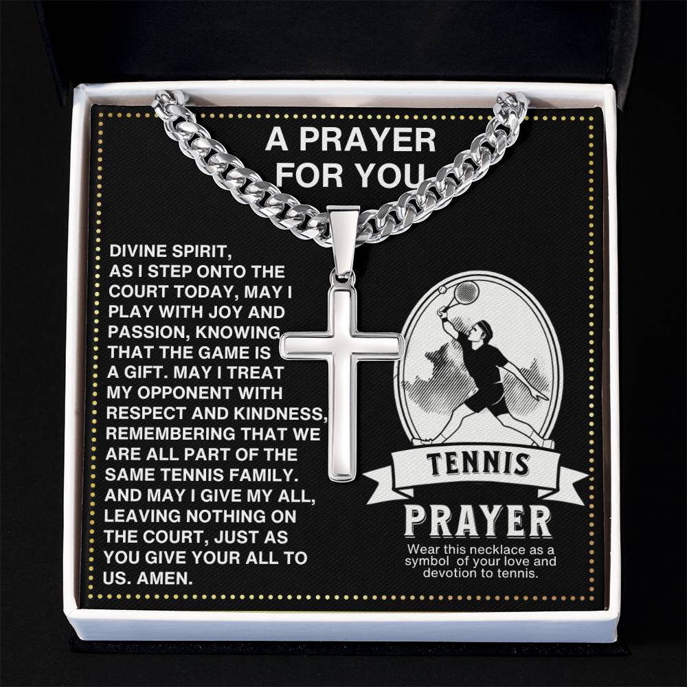 JGF Jewelry Gifts for Family Tennis Prayer