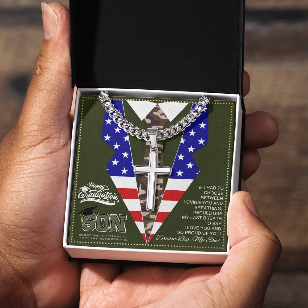 JGF Jewelry Gifts for Family Men Army Graduation Gifts For Him