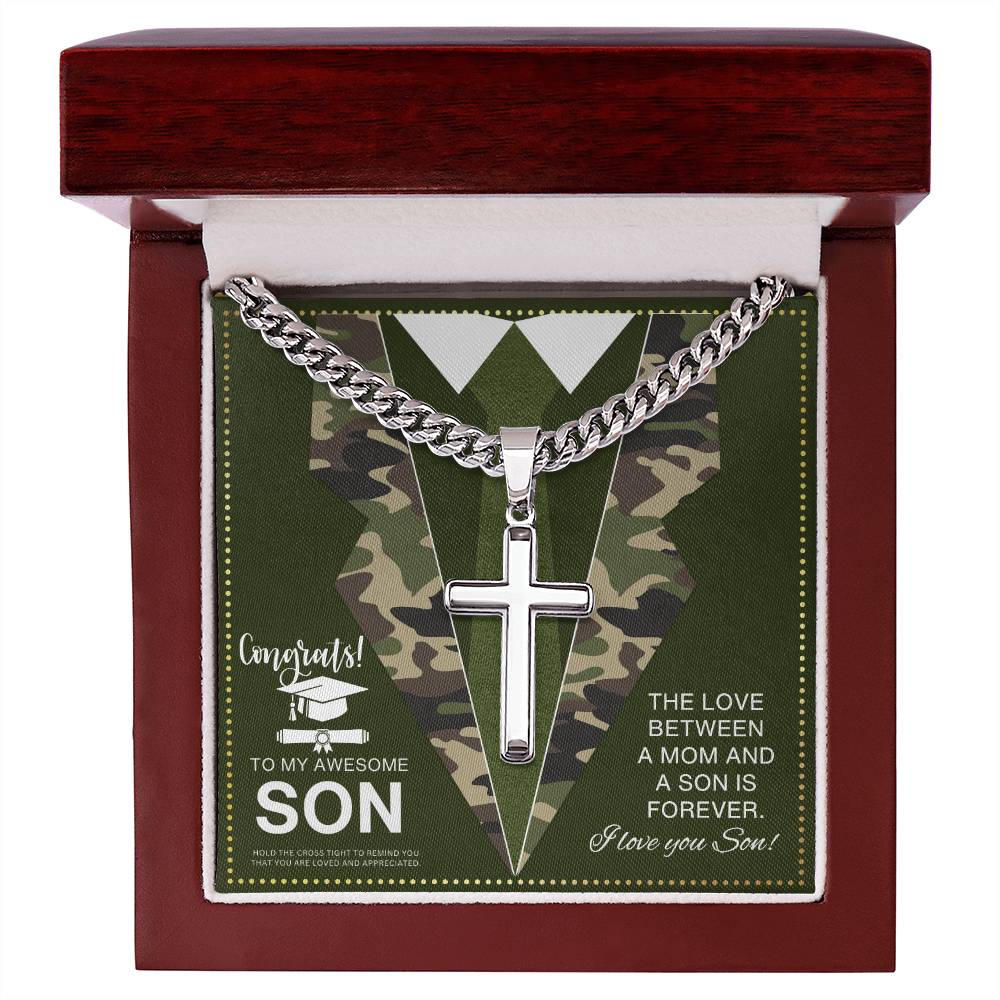 JGF Jewelry Gifts for Family Son Military Graduation Gifts for Men