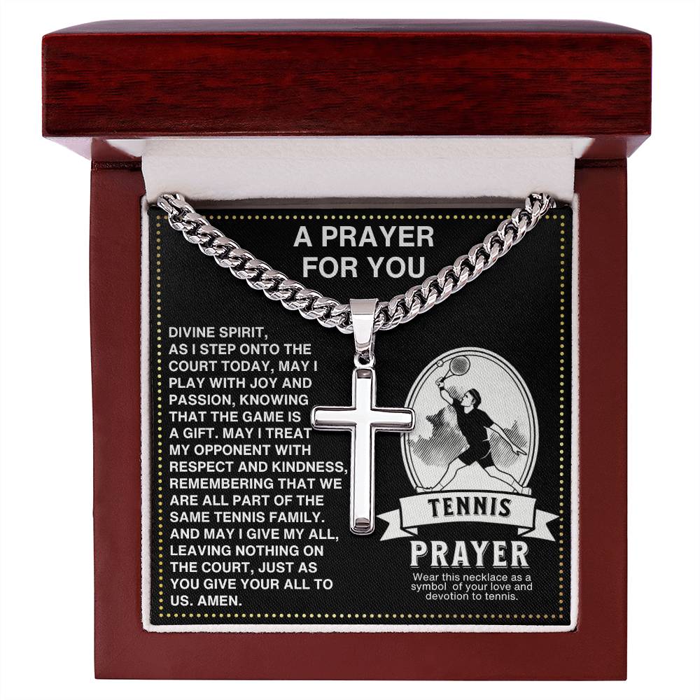 JGF Jewelry Gifts for Family Tennis Prayer