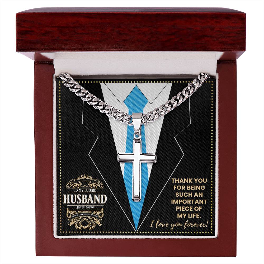 JGF Jewelry Gifts for Family To My Future Husband Necklace