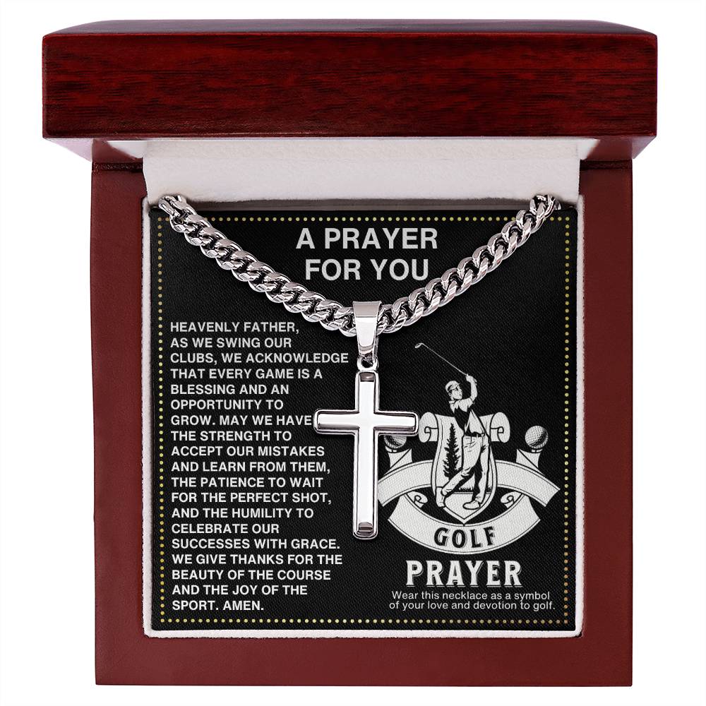 JGF Jewelry Gifts for Family Golf Prayer