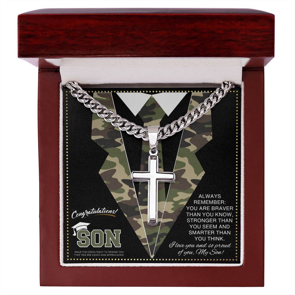 JGF Jewelry Gifts for Family  Army National Guard Graduation Gifts For Son