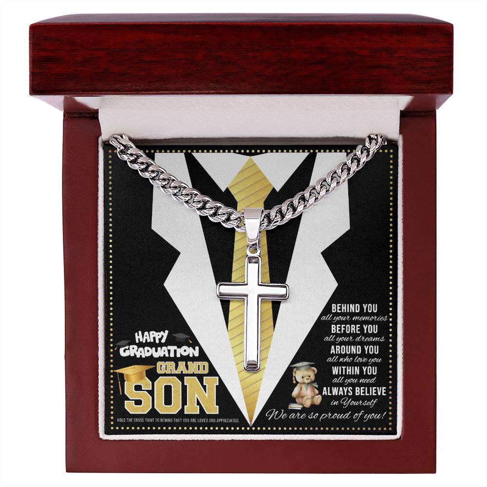 JGF Jewelry Gifts for Family High School Graduation Gifts For Your Grandson