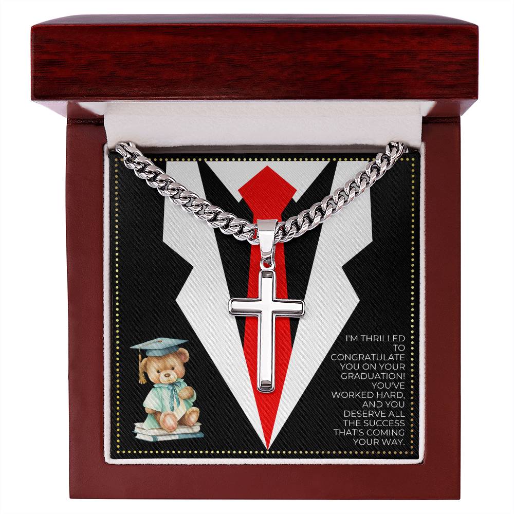 JGF Jewelry Gifts for Family Senior Male High School Graduation For Him 2024