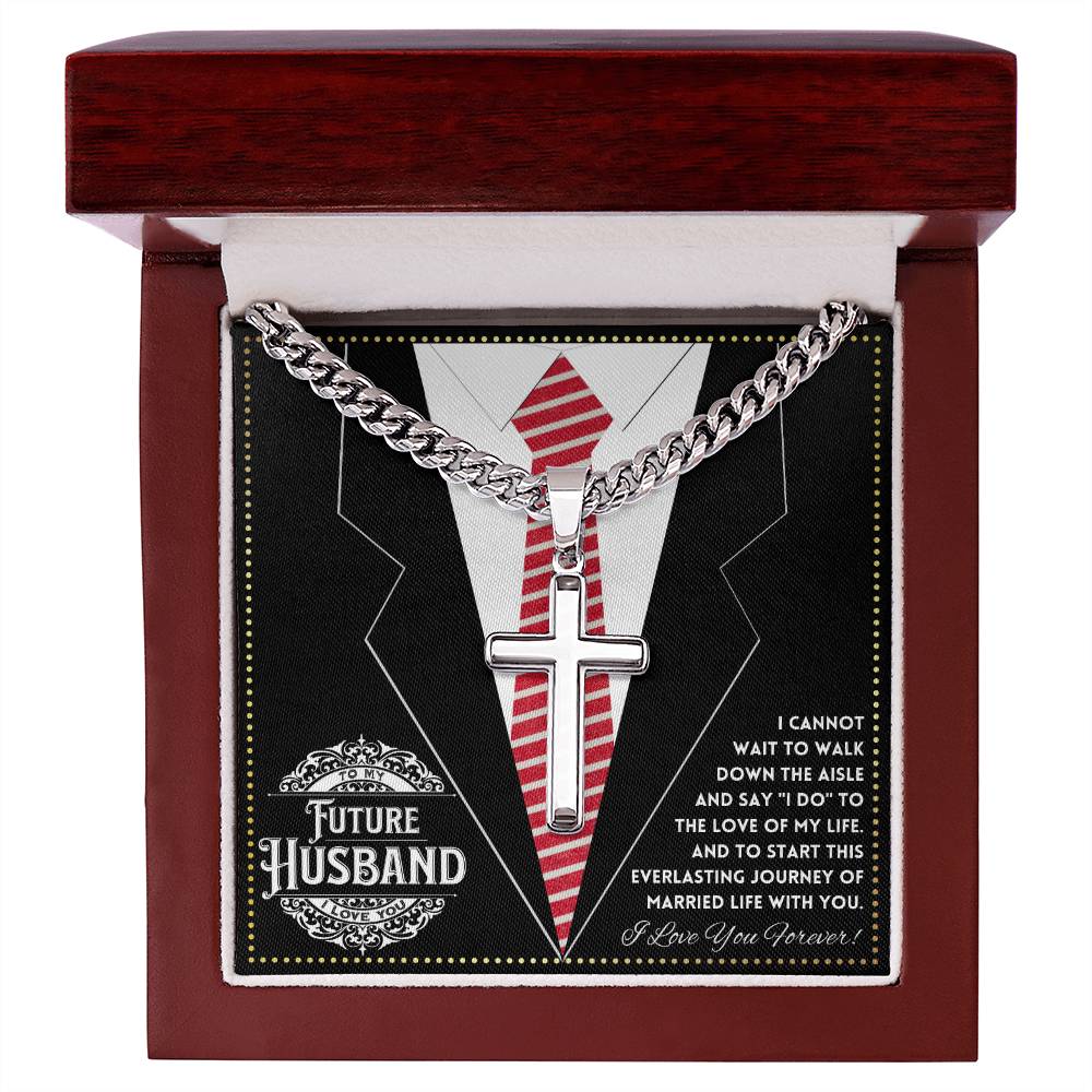 JGF Jewelry Gifts for Family To My Future Husband Message Card