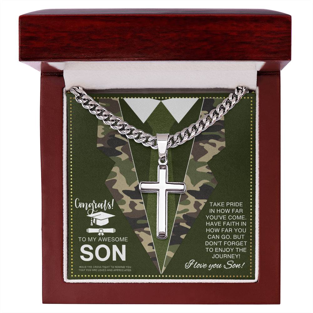 JGF Jewelry Gifts for Family Military Graduation Gifts for Him