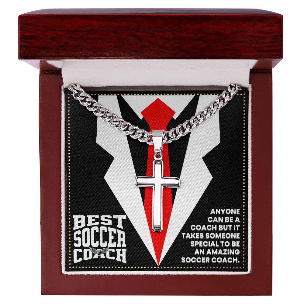 JGF Jewelry Gifts for Family Assistant Soccer Coach Gifts For Men