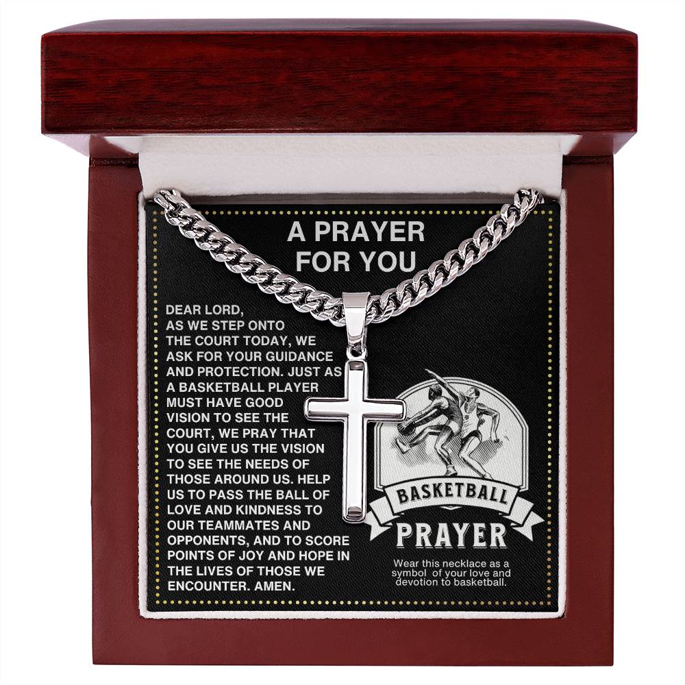 JGF Jewelry Gifts for Family Basketball Prayer