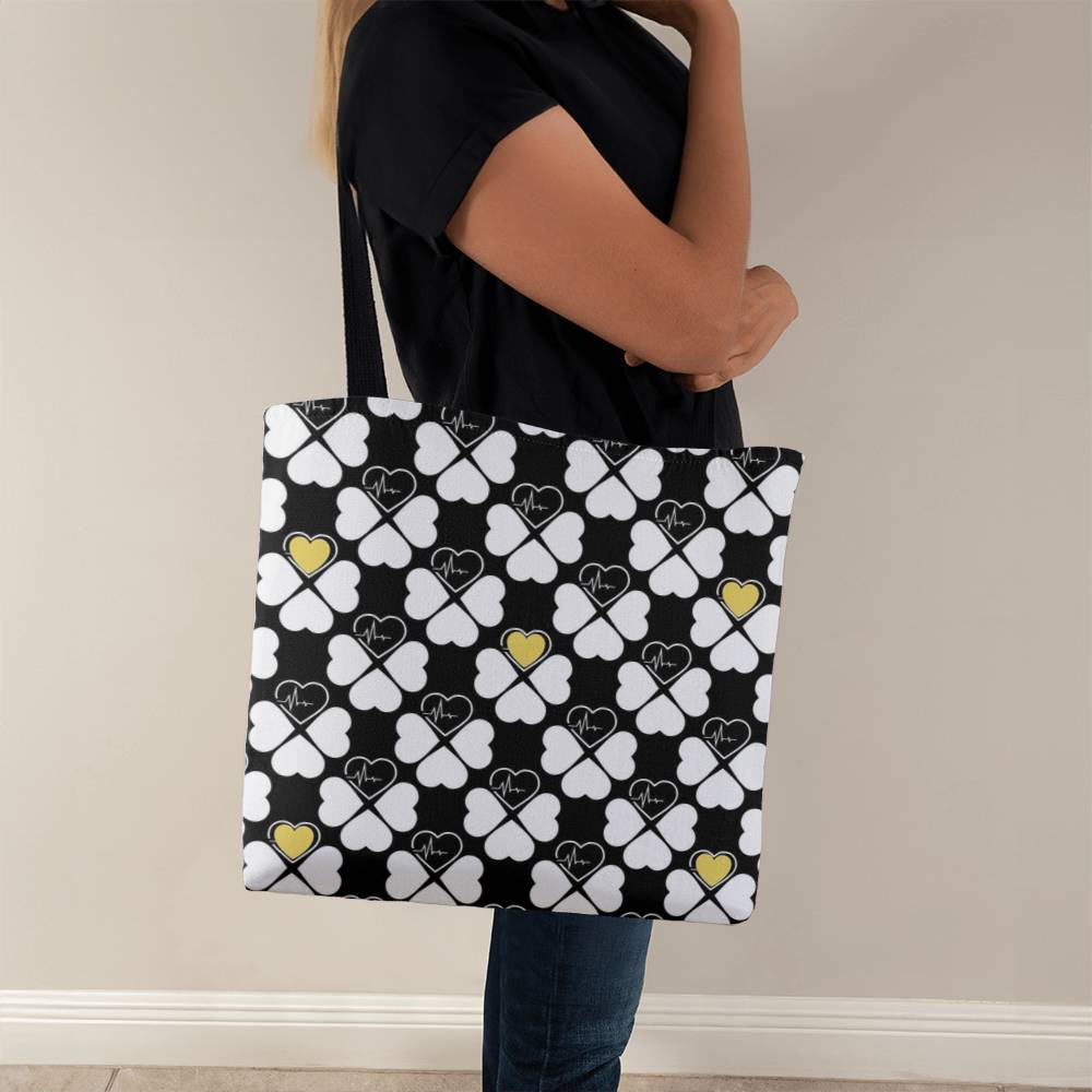 JGF Tote Bag For Nurse Heart Beat