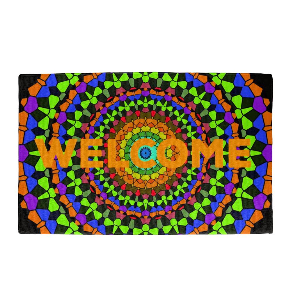 JGF Bohemian Welcome Mats for Front Door Mat