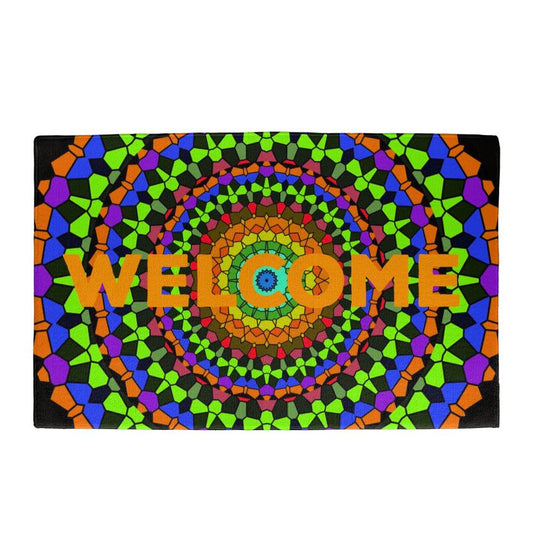 JGF Bohemian Welcome Mats for Front Door Mat