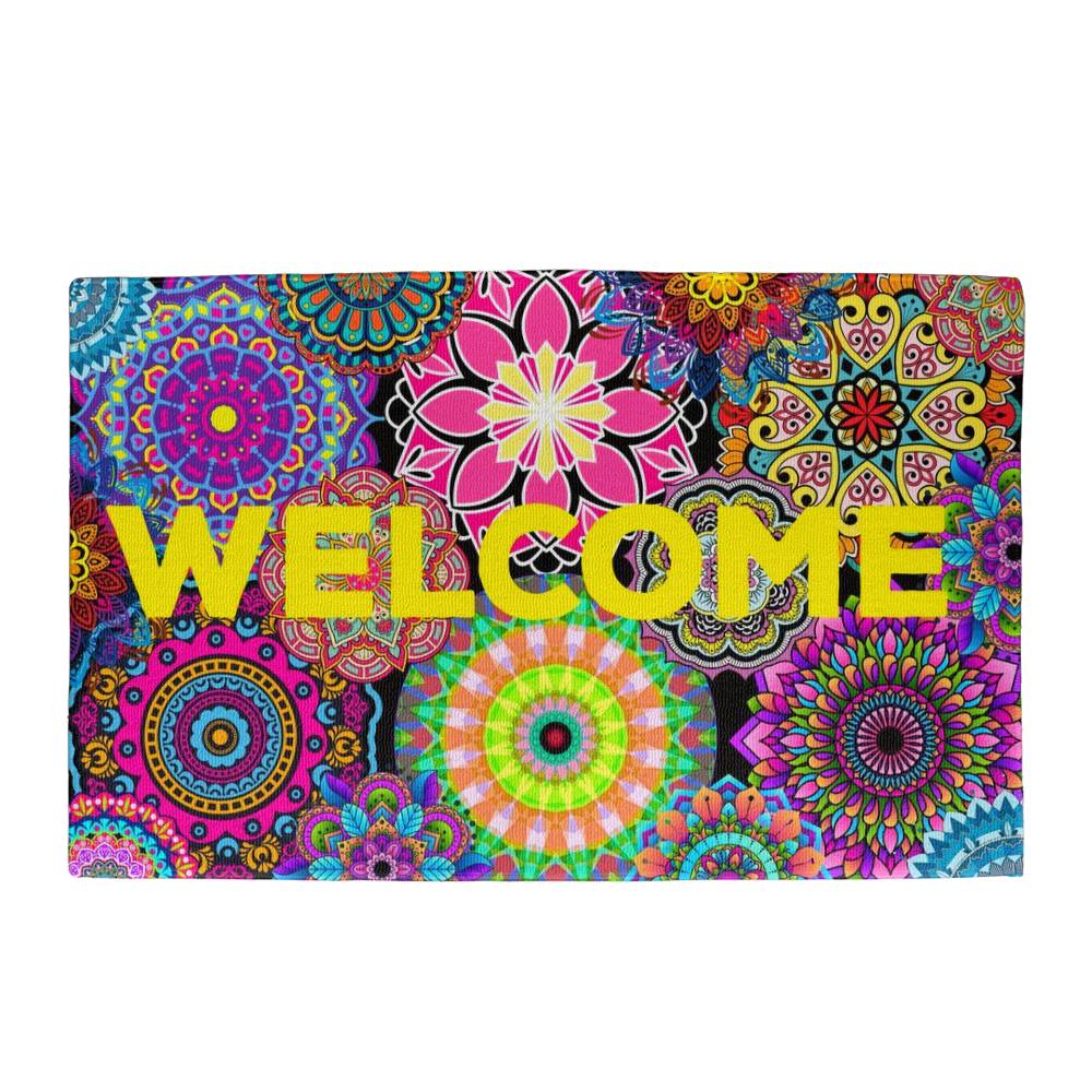 JGF Bohemian Welcome Mats for Front Door Rug