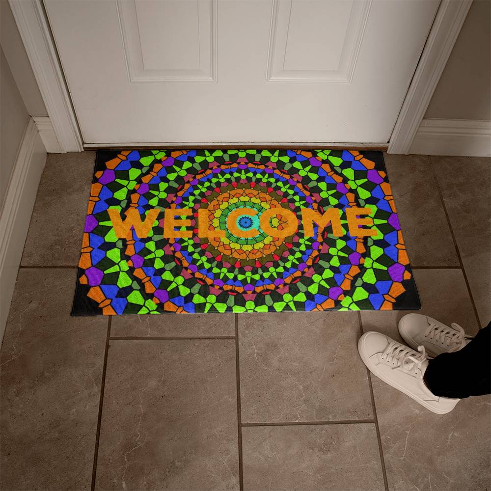 JGF Bohemian Welcome Mats for Front Door Mat