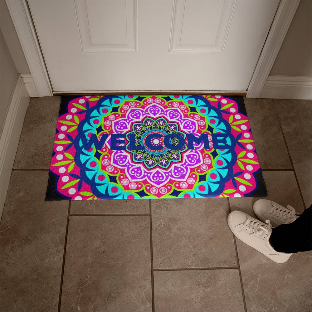 JGF Colorful Front Door Mat Outside Entrance