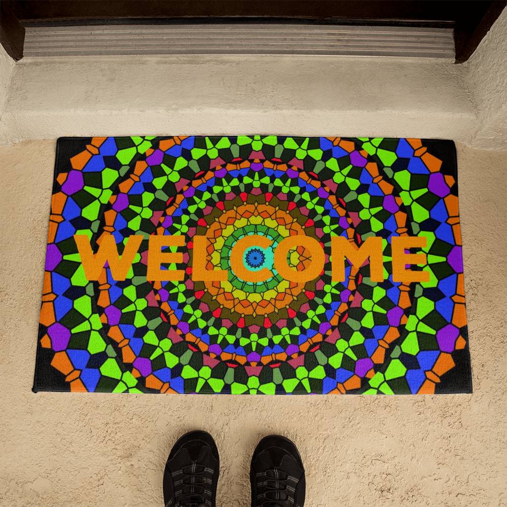 JGF Bohemian Welcome Mats for Front Door Mat