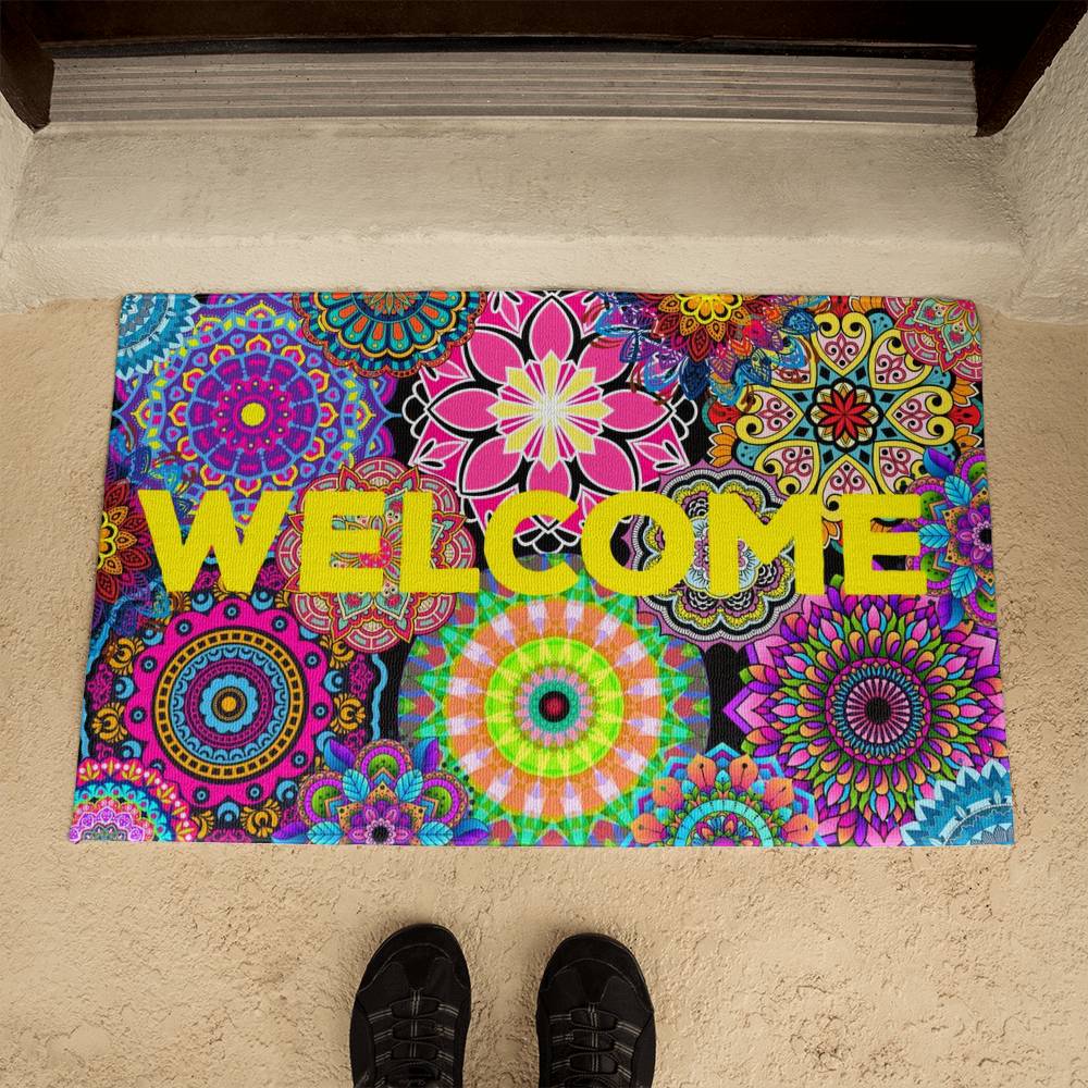 JGF Bohemian Welcome Mats for Front Door Rug