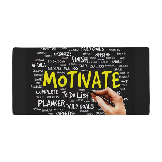 JGF Desk Mat Motivate