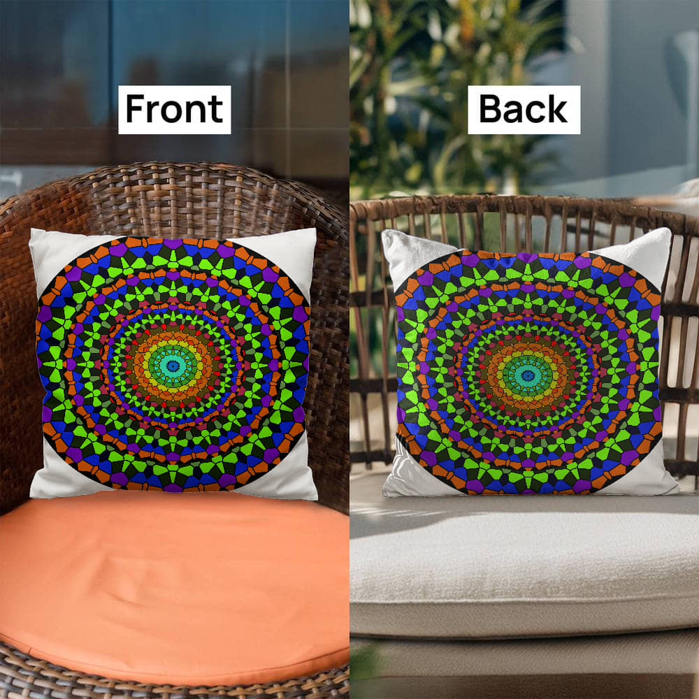 JGF Pillow Cover Mandala 1