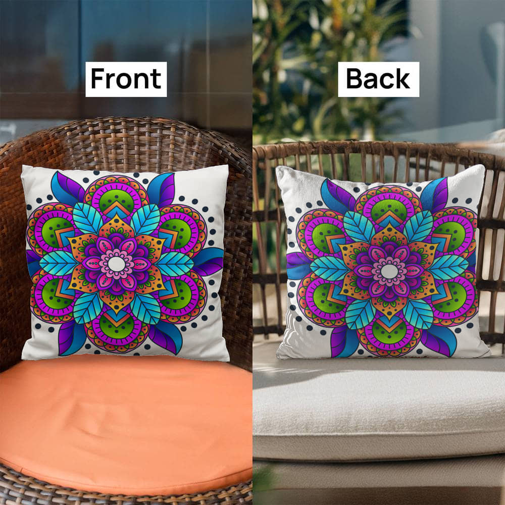 JGF Pillow Cover Mandala 6