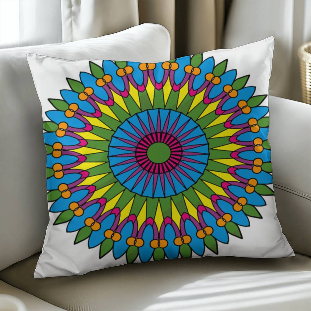 JGF Pillow Cover Mandala 3