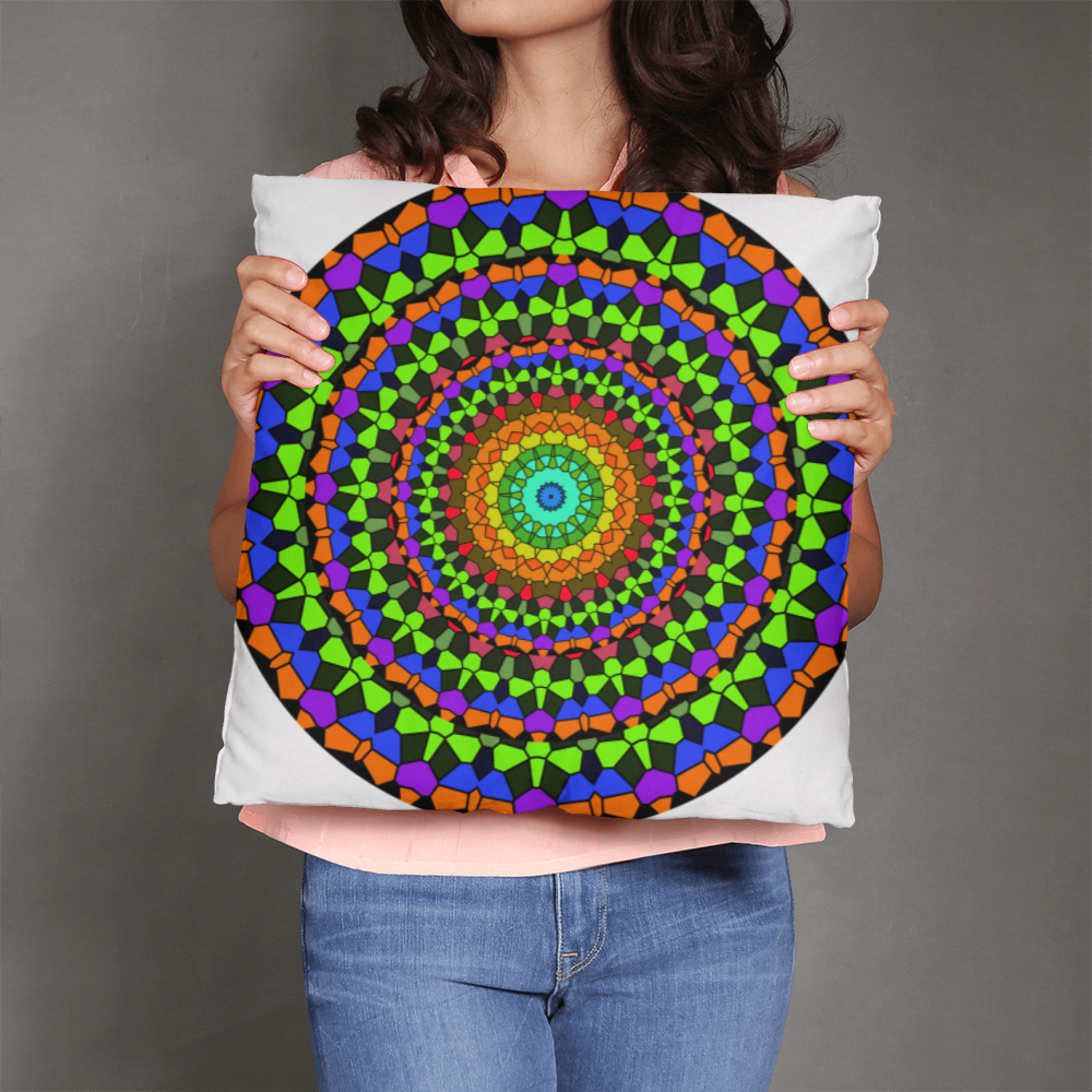 JGF Pillow Cover Mandala 1