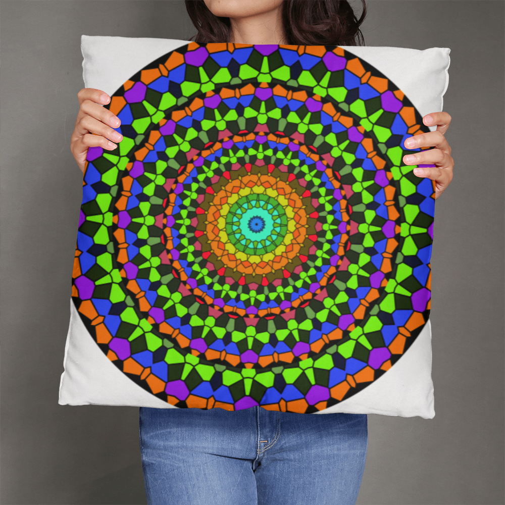 JGF Pillow Cover Mandala 1