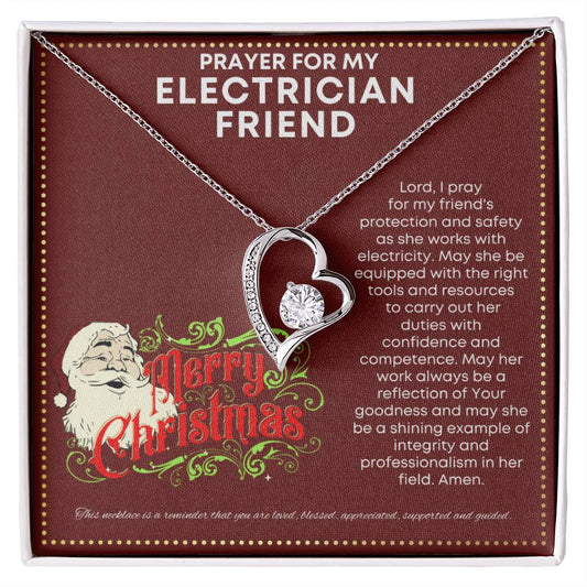 JGF Jewelry Gifts for Family I Love My Electrician Present Friend