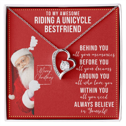 JGF Jewelry Gifts for Family Gifts For Riding A Unicycle Bestie Friend