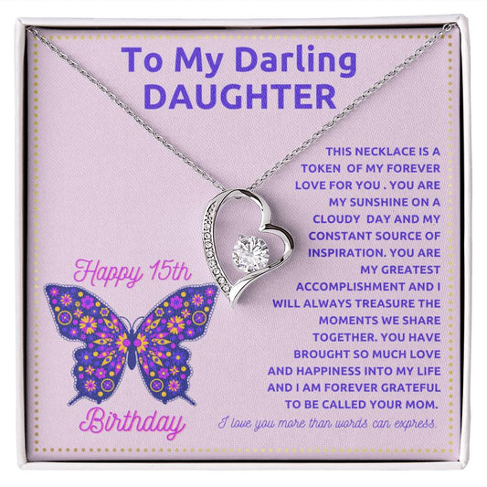 JGF Jewelry Gifts for Family 15 Year Old Daughter 15th Birthday Gift