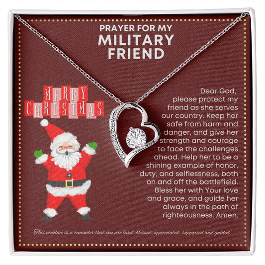 JGF Jewelry Gifts for Family Proud Military Friend Necklace For Her Women